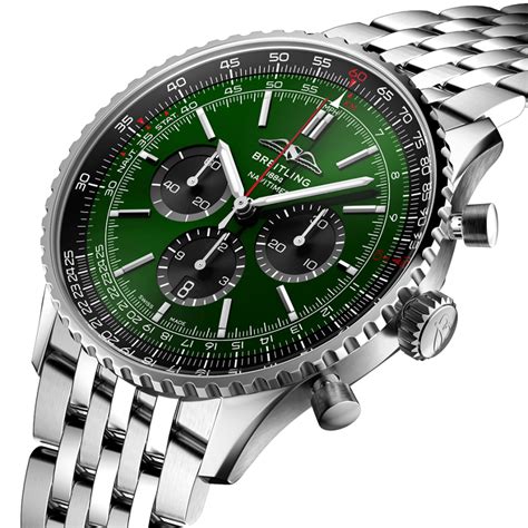 breitling green hills|breitling green dial watch.